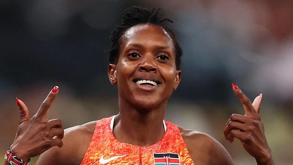 Kipyegon claims record-breaking 4th world 1500m gold