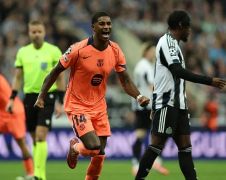 Rashford's Double Quiets The Magpies' Party and Seals Barcelona's Triumph