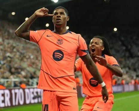 Striker spoils Newcastle's big occasion and claims: ‘I’m evolving at Barça’