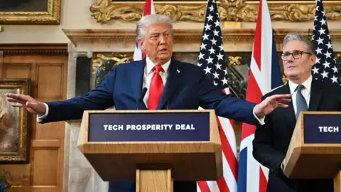 Donald Trump Proposes Starmer Might Employ Military to Control UK Borders