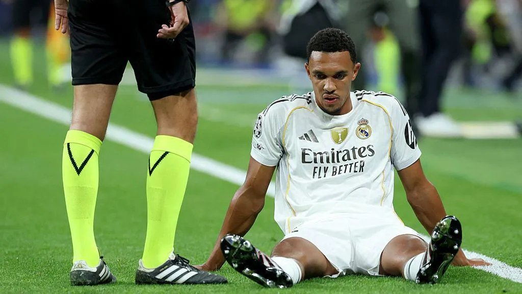Alexander-Arnold endures premature injury in Real Madrid Champions League tie