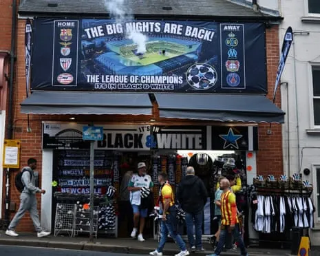 The Magpies Host Barca in Champions League Clash