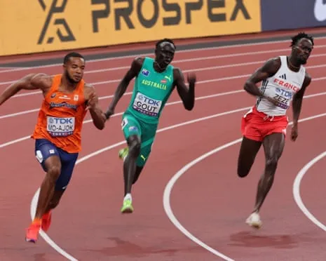 Gout Exits After Fourth-Position Finish in Heats